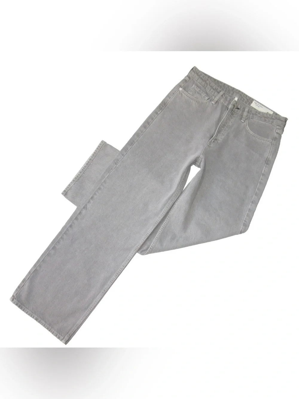 Rag & Bone Logan - Mid Rise Wide Leg - Gray 27 - Picture 2 of 5